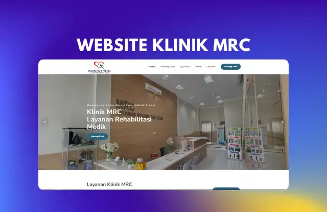 Website Klinik MRC