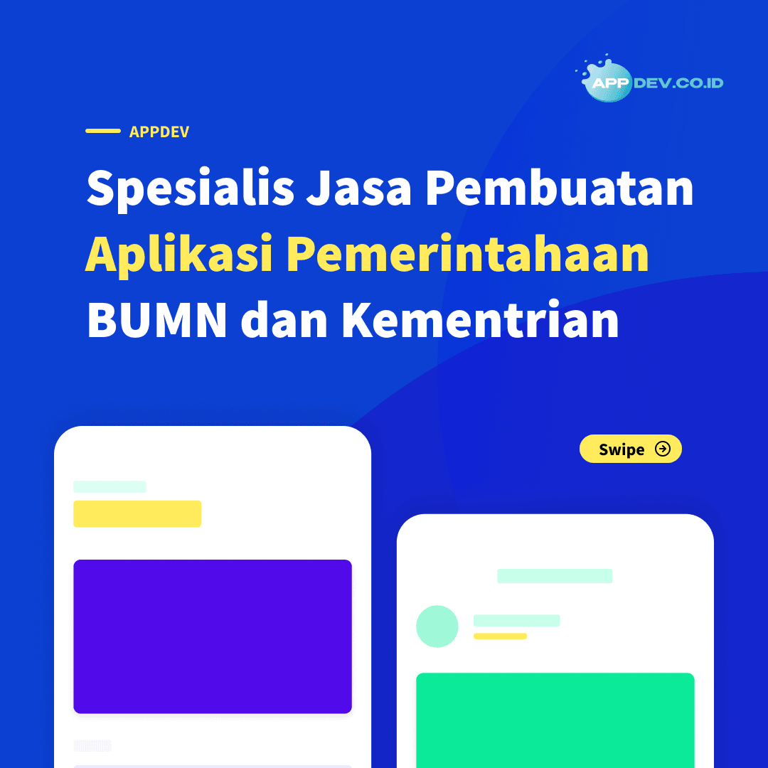 Jasa Pembuatan Aplikasi untuk Pemerintahan